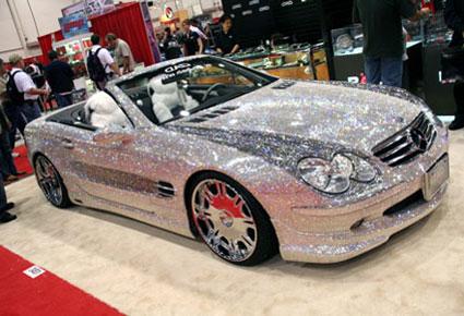  "مرسيدس بنز SL500" مرصعة بالماس